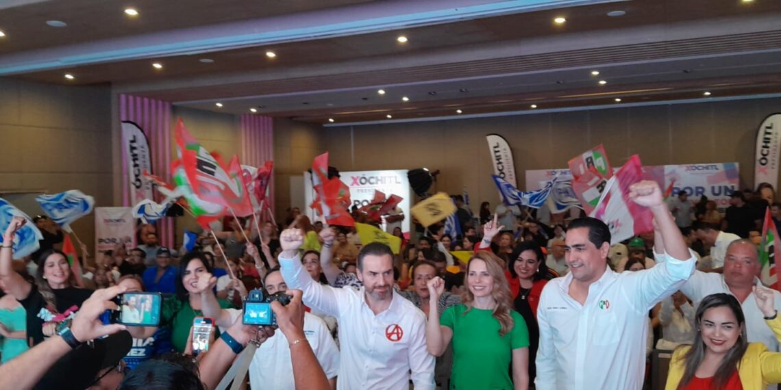 Se juntan para apoyar a Xóchitl