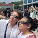 Observan en la UNI el eclipse de forma segura