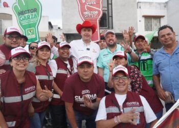 Waldo Fernández y Judith Díaz continúan recorriendo el estado