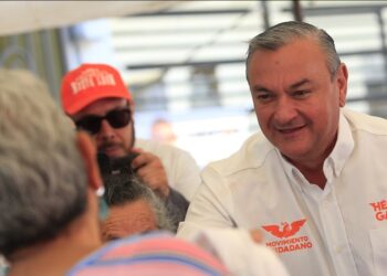 Héctor García reafirma su compromiso de pavimentos nuevos en Guadalupe