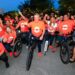 La “Ola Naranja marcha sobre ruedas” en Guadalupe
