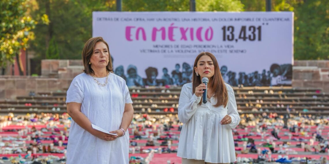 Protegerá Xóchitl a niños huérfanos por violencia