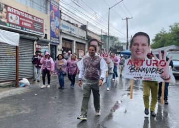 Promete Arturo Benavides evitar que Guadalupe se inunde