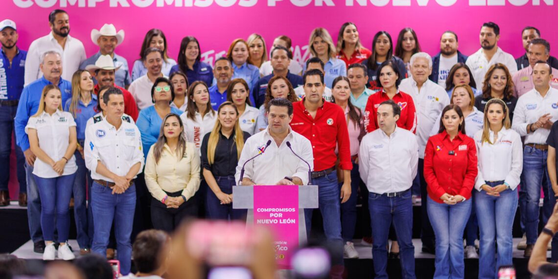 Coalición Fuerza y Corazón se compromete con Nuevo León