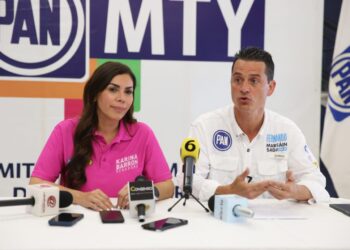 Se comprometen Karina Barrón y Fernando Margáin a impulsar salud mental en NL