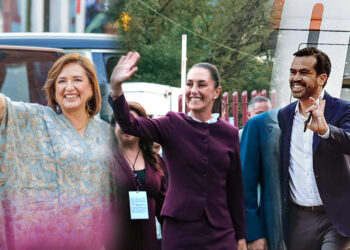 Xóchitl ataca, Claudia evade, Máynez se escuda en Nuevo León