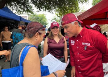 Recibe Víctor David apoyo del bloque estatal morenista en San Nicolás