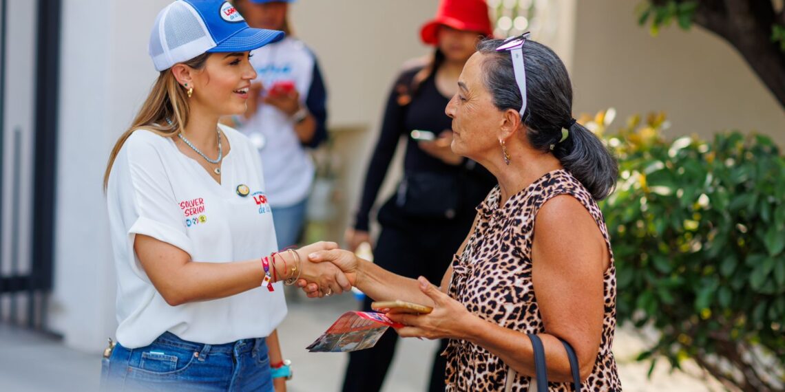 Lorena de la Garza llama a votar por la seriedad y experiencia
