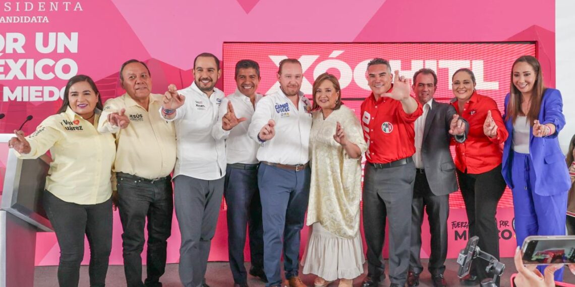 Impulsan candidatos de oposición estrategia de seguridad para centro del país