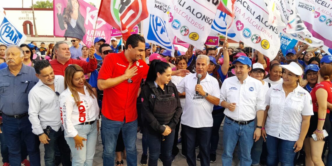 Estructuras del PAN y PRI respaldan a Elva Alonso en Escobedo