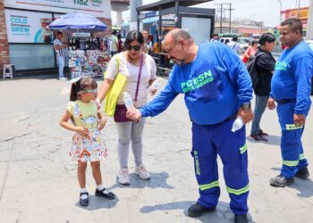 Implementa Protección Civil de San Nicolás operativo de hidratación