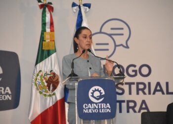 Comparte Sheinbaum logros y propuestas ante empresarios en Nuevo León