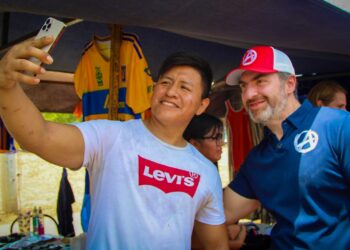 Realizan “Macro invasión” a favor de Adrián distintos candidatos aliados