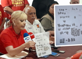 Denuncia Claudia Garza T. amenazas en campaña