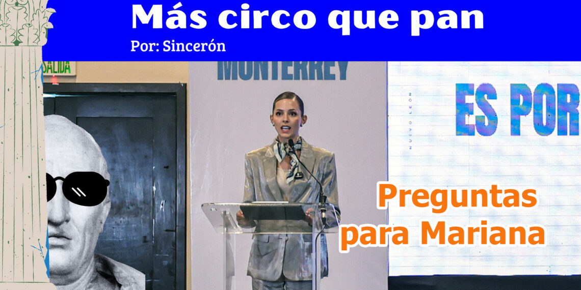 MÁS CIRCO QUE PAN: Preguntas para Mariana Rodríguez