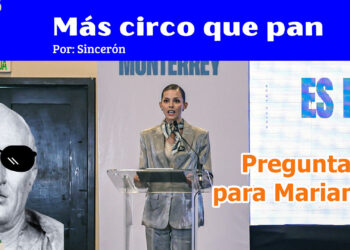 MÁS CIRCO QUE PAN: Preguntas para Mariana Rodríguez