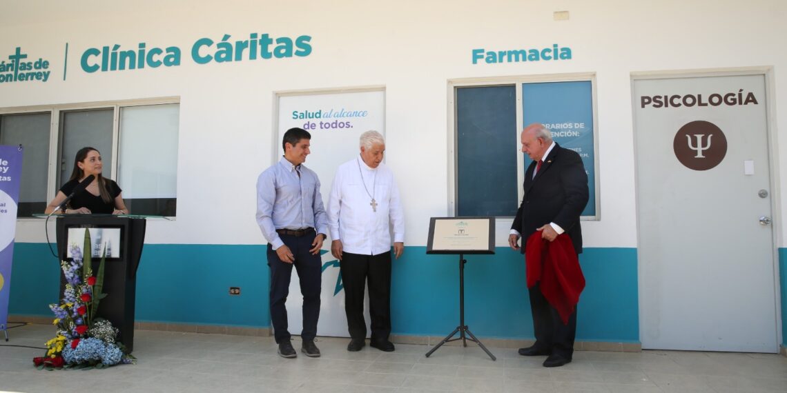 Inauguran tercera clínica de Cáritas en Monterrey