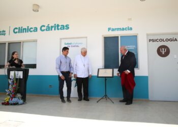 Inauguran tercera clínica de Cáritas en Monterrey