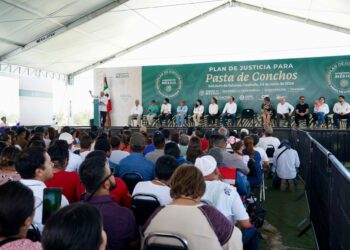 Promete AMLO justicia en Pasta de Conchos