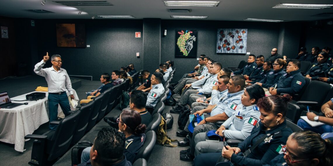 Policías de Guadalupe siguen recibiendo capacitación