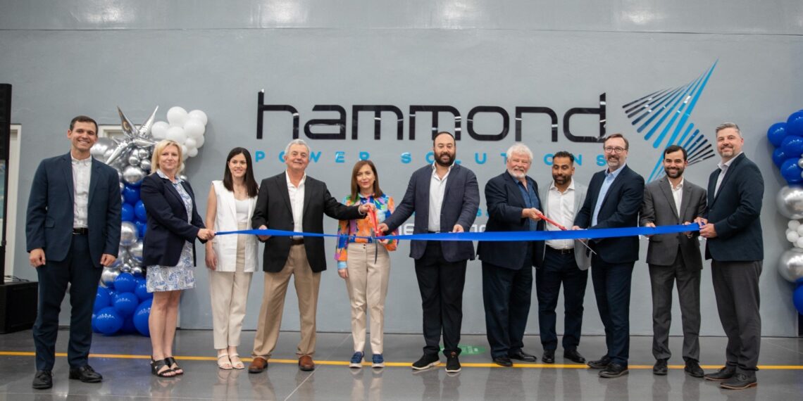 Invierte Hammond Power Solutions 250 MDP en nueva planta en NL