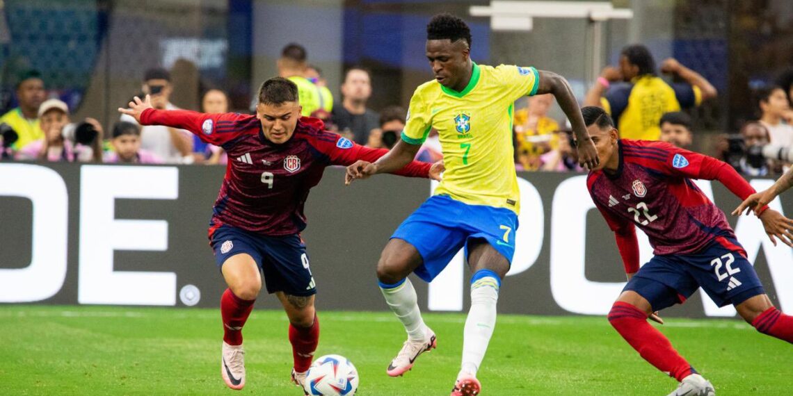 Brasil no pudo con Costa Rica