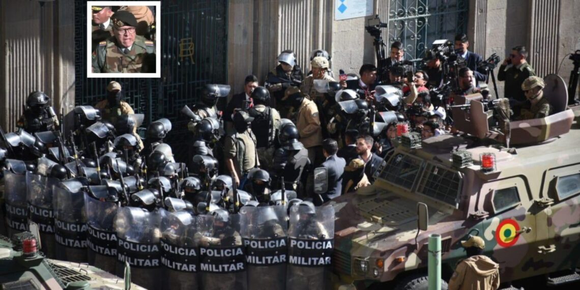 General intenta golpe de Estado en Bolivia, falla y lo detienen