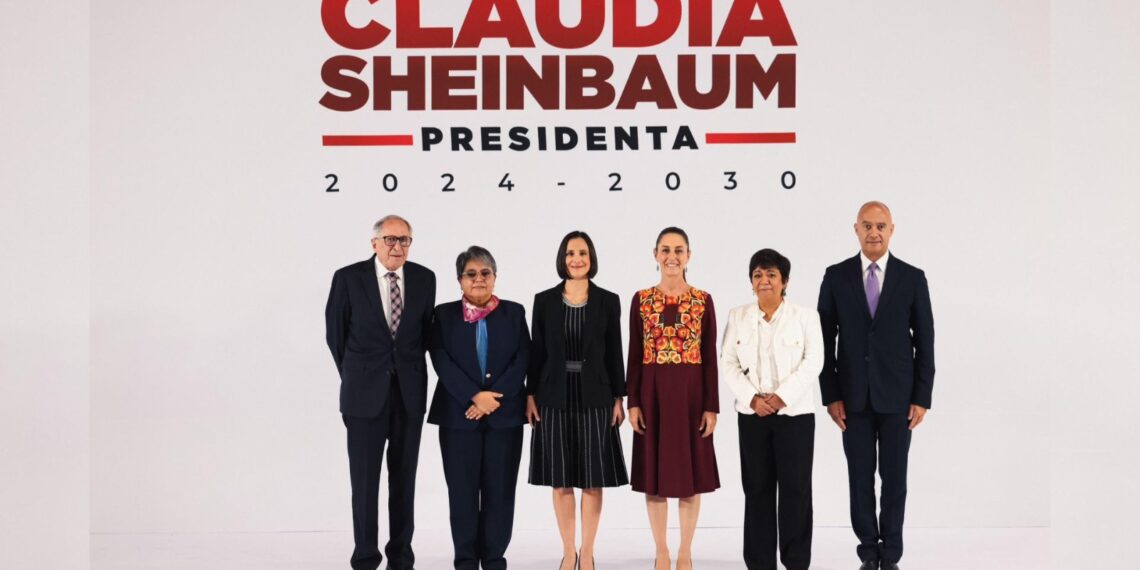 Anuncia Claudia otros 6 de su Gabinete