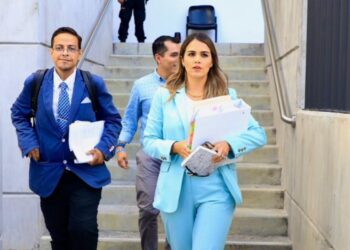 Lorena de la Garza defiende su triunfo en el Distrito 8