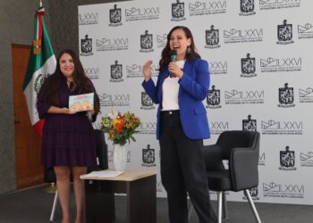 Daniela Puente promueve la lectura e impulsa a autores del estado