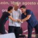 Abuchean a Samuel en visita de AMLO y Claudia