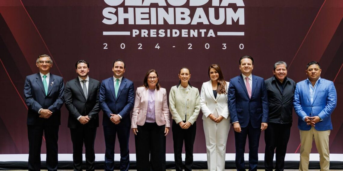 Presenta Samuel proyectos de Nuevo León a Claudia Sheinbaum