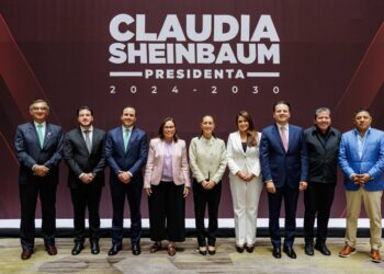 Presenta Samuel proyectos de Nuevo León a Claudia Sheinbaum