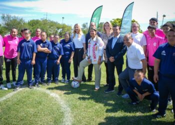 Inauguran en NL escuela inclusiva del Real Madrid