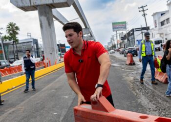 Apertura Gobernador carriles de Prolongación Madero