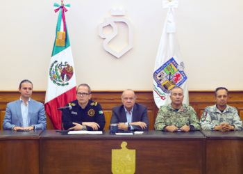 Mesa de Seguridad refuerza acciones para evitar la entrada de grupos criminales a Nuevo León