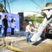 Reanudan rehabilitación de pavimento en calle Óscar F. Castillón