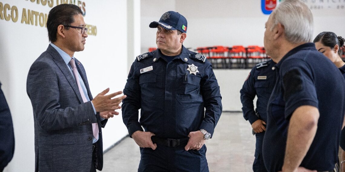 La Policía de Guadalupe se alista para el Mundial