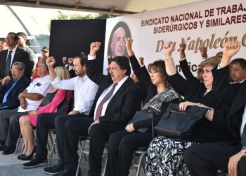 Propone líder de sindicato minero rescatar Altos Hornos y fortalecer derechos laborales