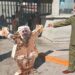 Protestan por negligencia y corrupción en el IMSS
