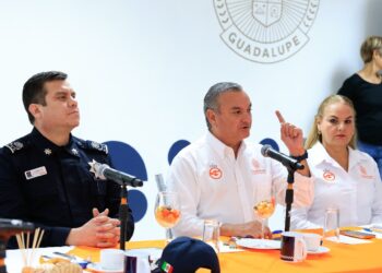 Gabinete y Cabildo unificados por la seguridad en Guadalupe