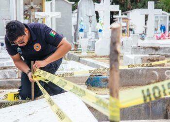 Se preparan en Guadalupe para el Día de Muertos