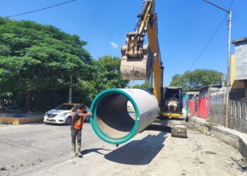 Introducen drenaje pluvial en la colonia Francisco Villa