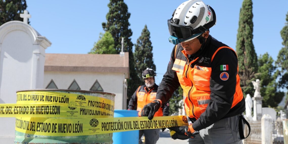 Protección Civil de Nuevo León implementa operativo para el Día de Muertos