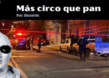 Plomo detiene desfile en Linares