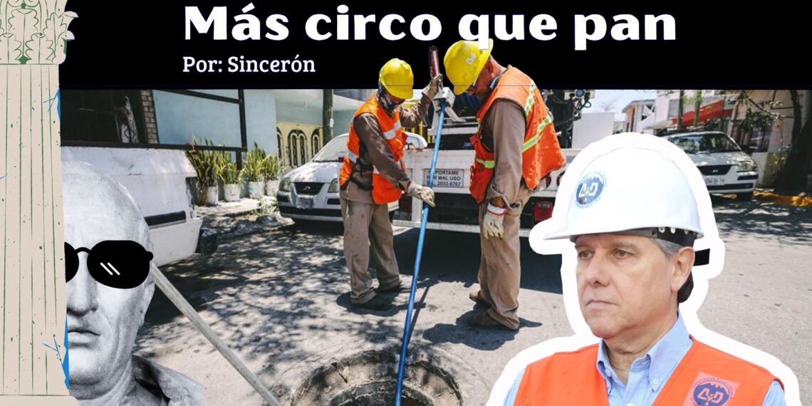 ¡Huele a drenaje!