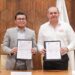 Firma Juárez convenios de apoyo social con la industria de la construcción