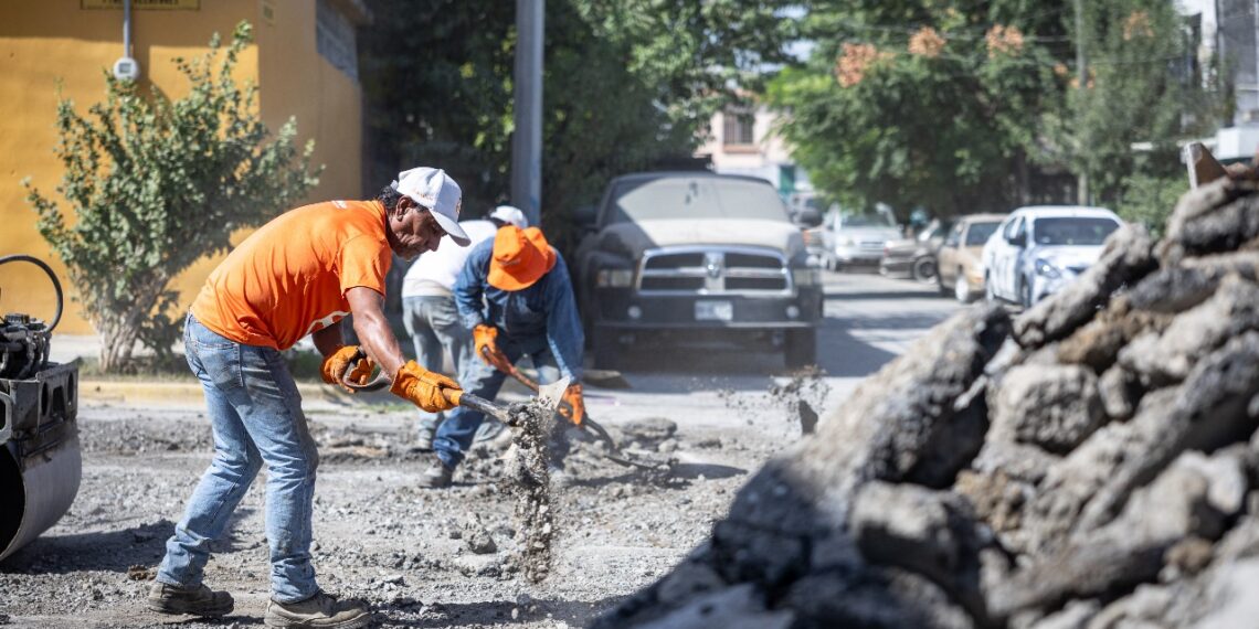 Acelera Guadalupe trabajos de bacheo en avenidas y calles del municipio