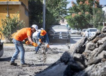 Acelera Guadalupe trabajos de bacheo en avenidas y calles del municipio