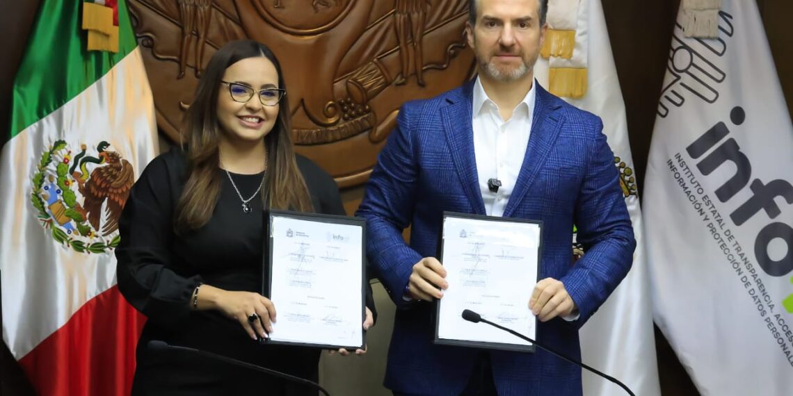 Renueva Adrián convenio de colaboración con el Instituto de Transparencia